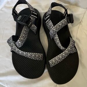 Chaco Women's Monochrome Strappy Sandals in like new condition